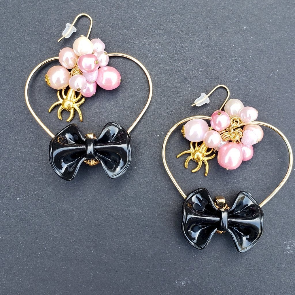 【じゃらじゃら】イメージピアス/イヤリング【はずびん】エンジェルダスト