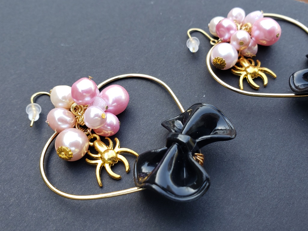 【じゃらじゃら】イメージピアス/イヤリング【はずびん】エンジェルダスト