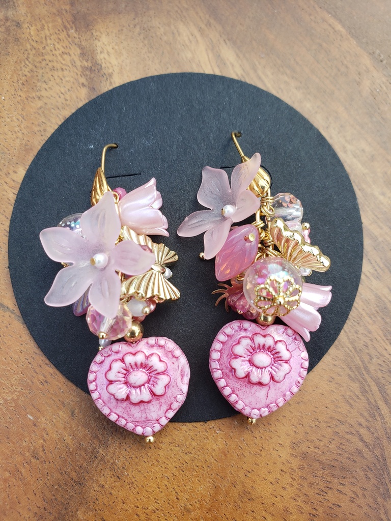 【じゃらじゃら】イメージピアス/イヤリング【はずびん】エンジェルダスト