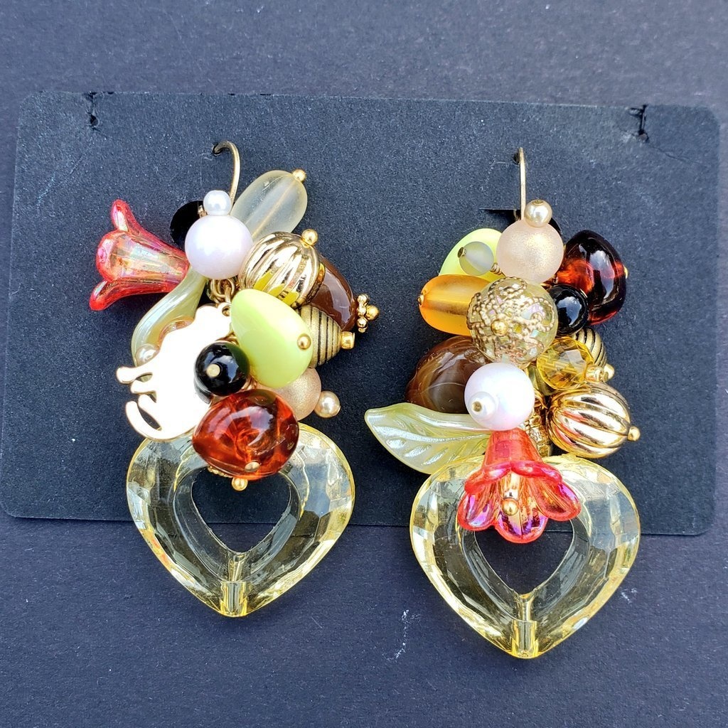 【じゃらじゃら】イメージピアス/イヤリング【はずびん】ハスク