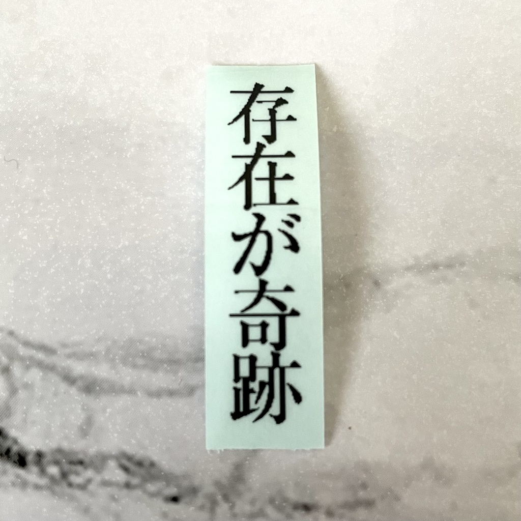 存在が奇跡 縦、横