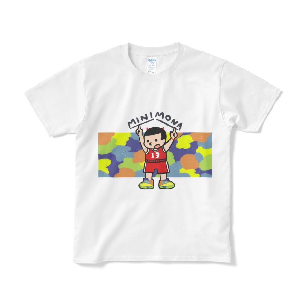 みにもなバスケTシャツ