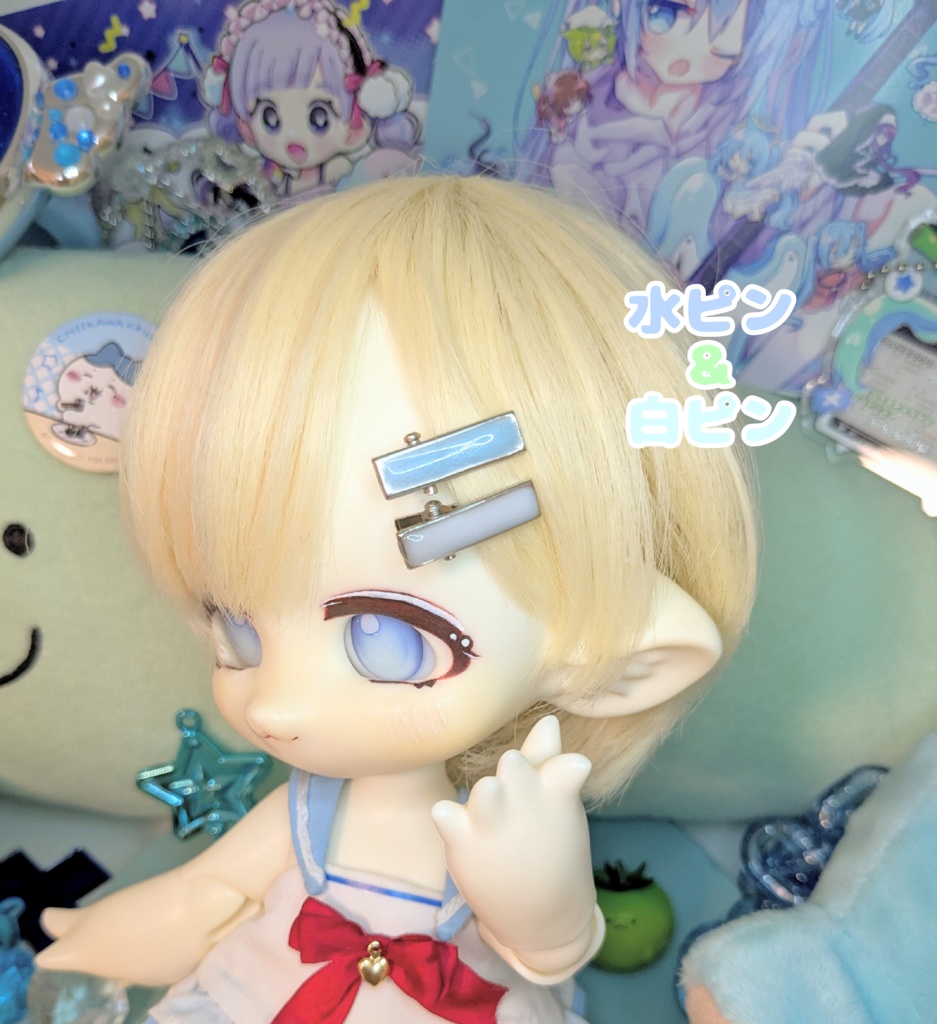 ドール用シンプルヘアピン セット❢