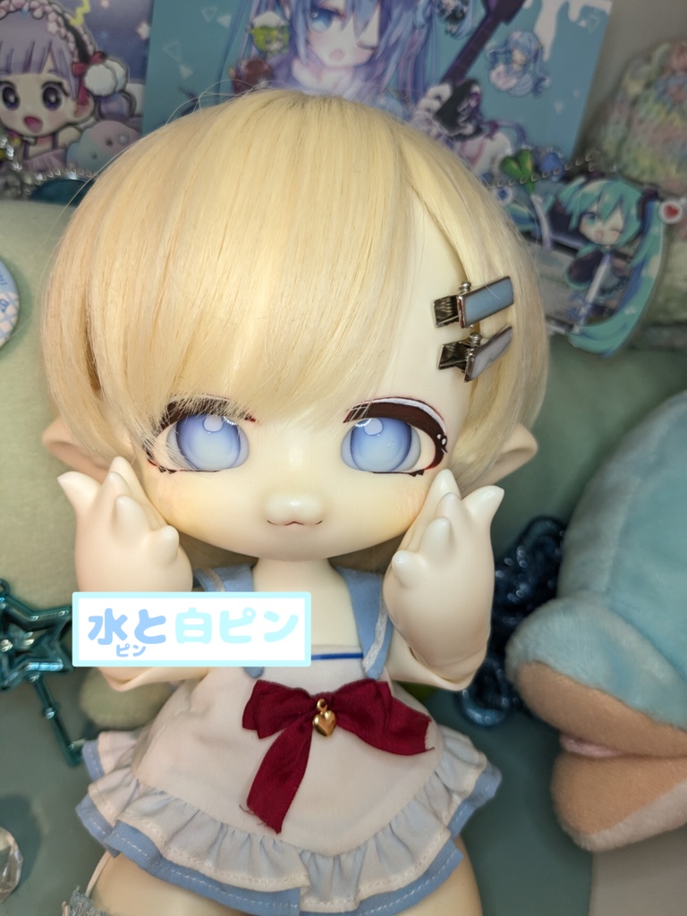 ドール用シンプルヘアピン セット❢