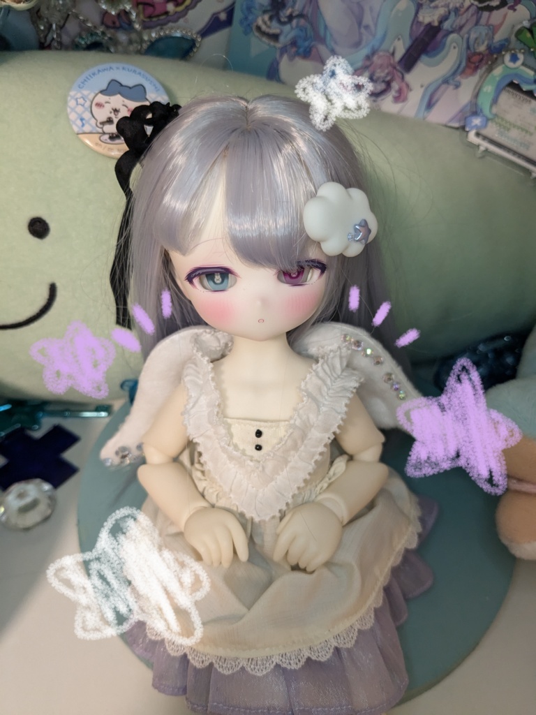 ꒰ঌきゅるりん天使の羽໒꒱