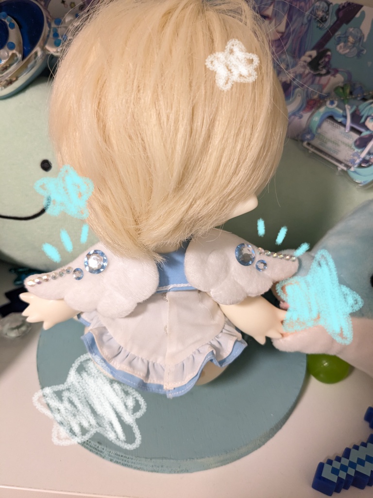 ꒰ঌきゅるりん天使の羽໒꒱