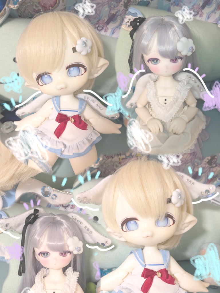 キラリン星の ☁もくもくもピン ☁(3色)