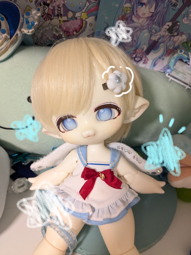 キラリン星の ☁もくもくもピン ☁(3色)