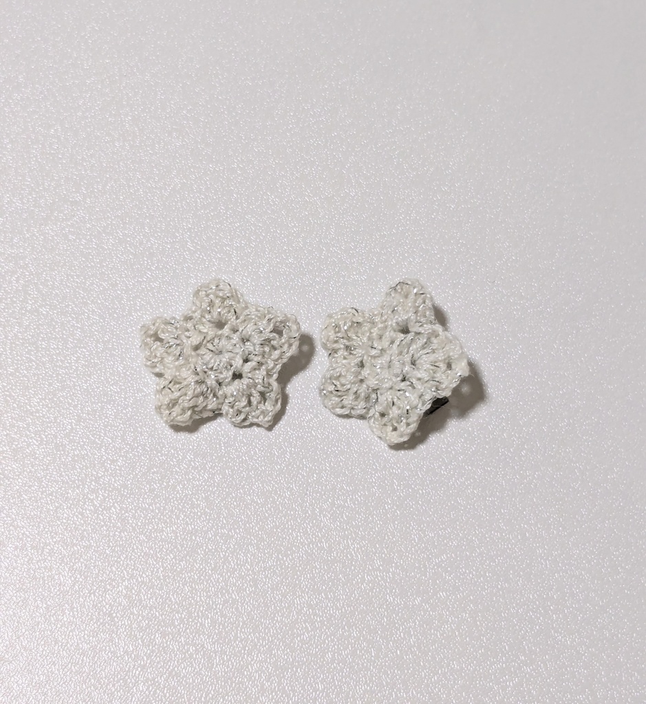 ☆お星さまヘアピン☆2個セット❢