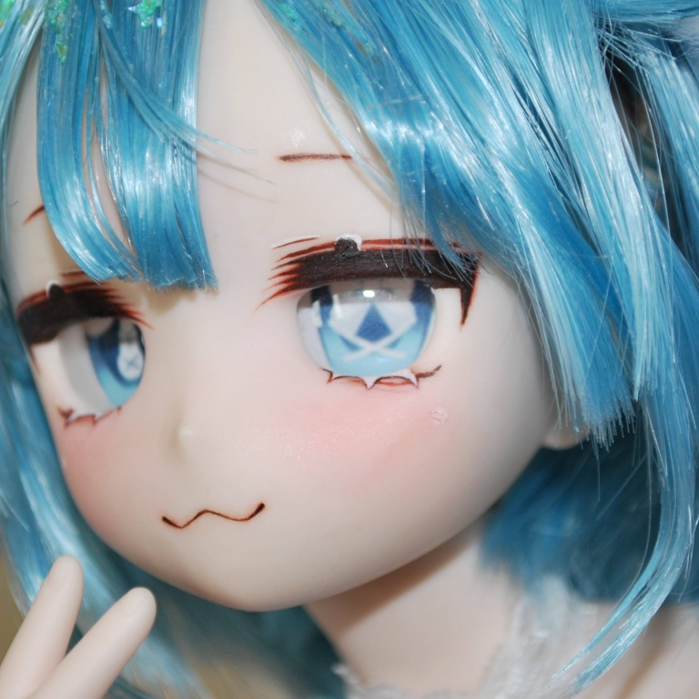 うさちゃん中毒アイ カボションアイ 追視アイ 20ミリ