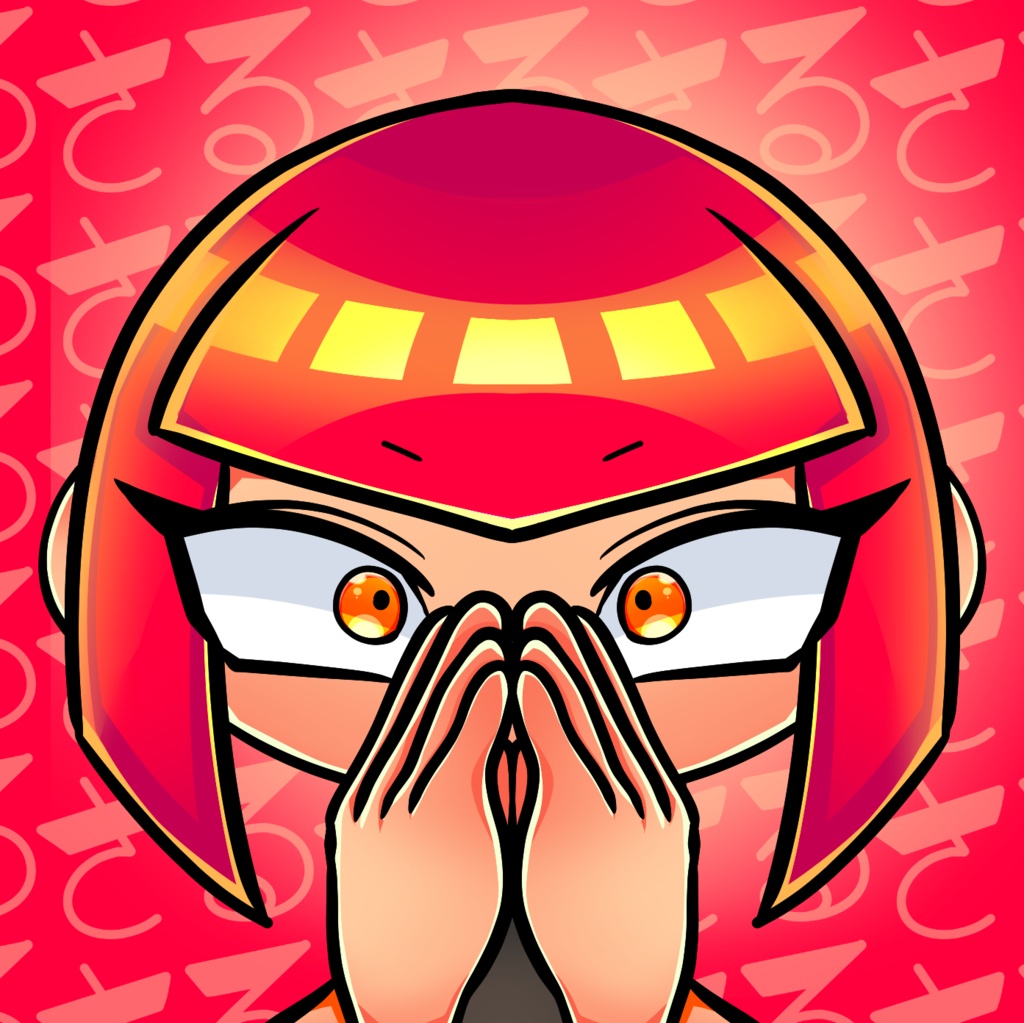 クソデカ顔面缶バッジ