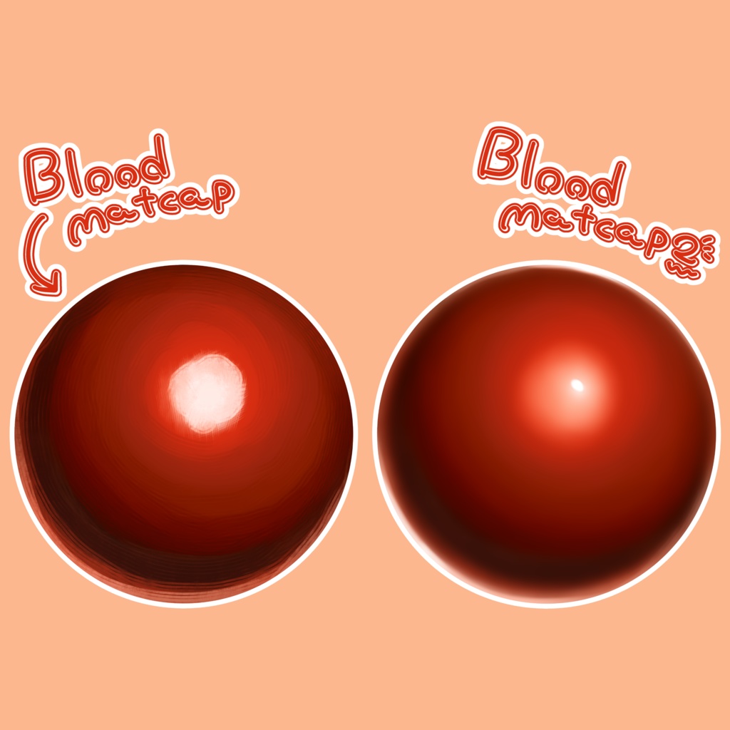 【無料】Blood Matcap