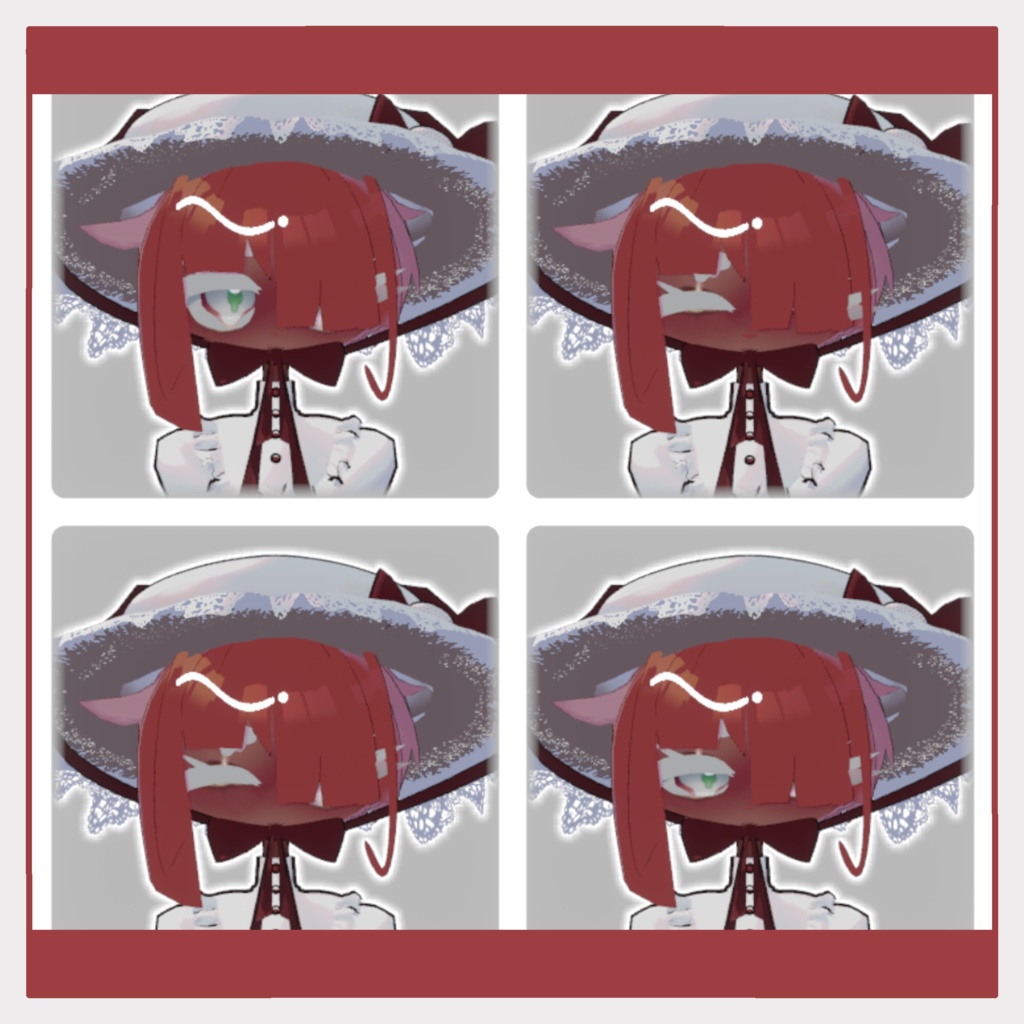 VRchat用3Dアバター『ストロベル・フリル / strawber・frill』