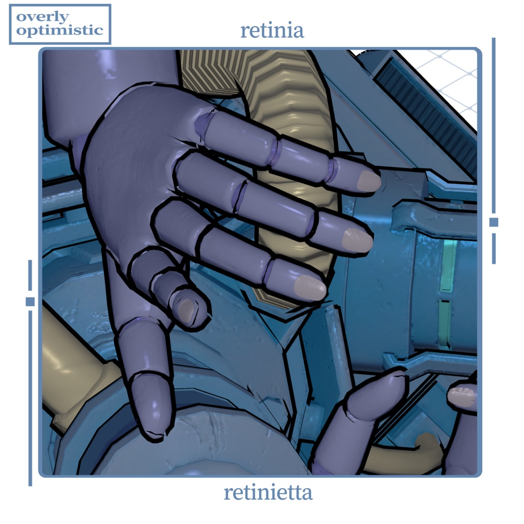 【VRC想定】Blue Etta【レティニエッタ専用】