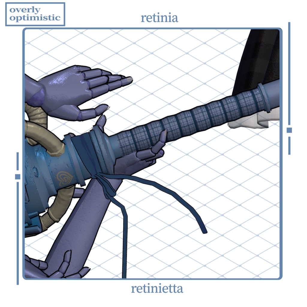 【VRC想定】Blue Etta【レティニエッタ専用】