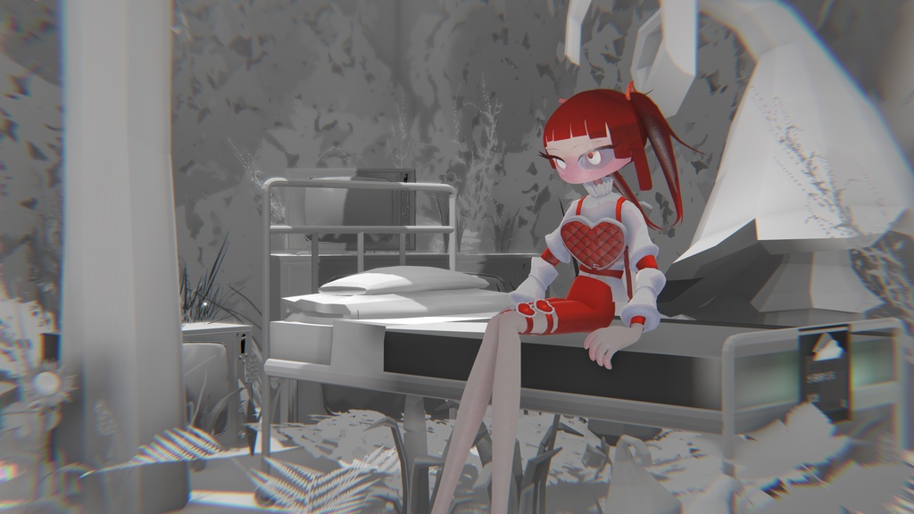 VRChat用3Dアバター『ムウ・カーディア/コウ・カーディア』