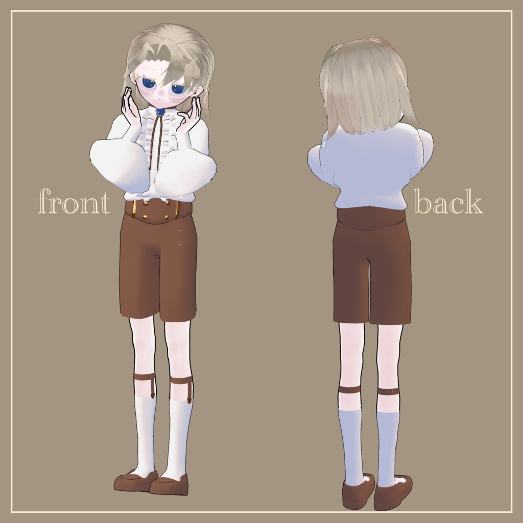 【VRC想定】gazebo uniform【PlusHead専用】