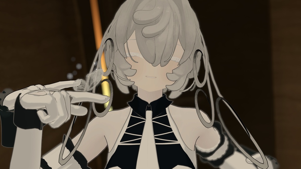 【VRC想定】上品バニー【ペティニィ対応】