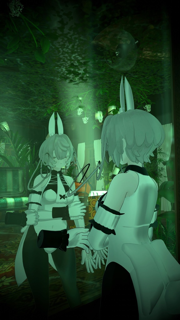 【VRC想定】上品バニー【ペティニィ対応】