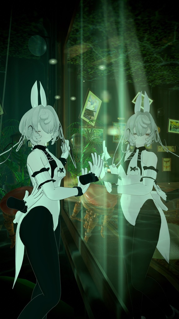 【VRC想定】上品バニー【ペティニィ対応】