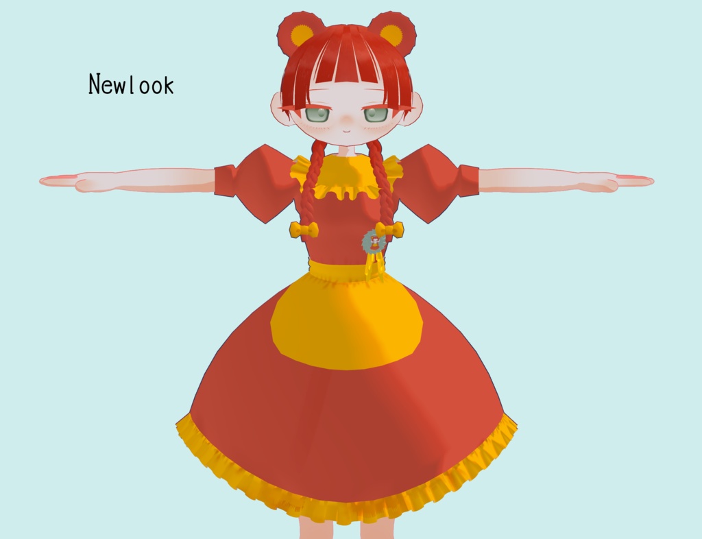 VRChat用3Dアバター『ワユワ/wayuwa』