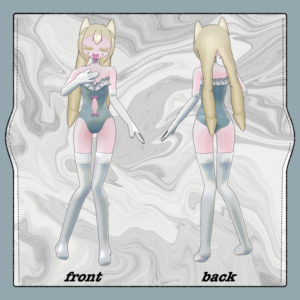 VRChat用3Dアバター『Romantiara』