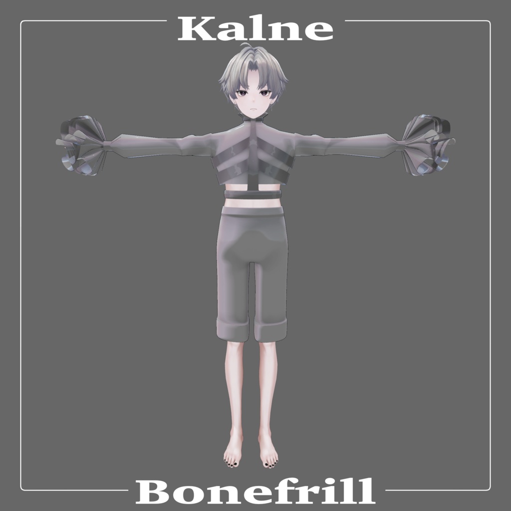 【VRC想定】BoneFrill【+Head専用】