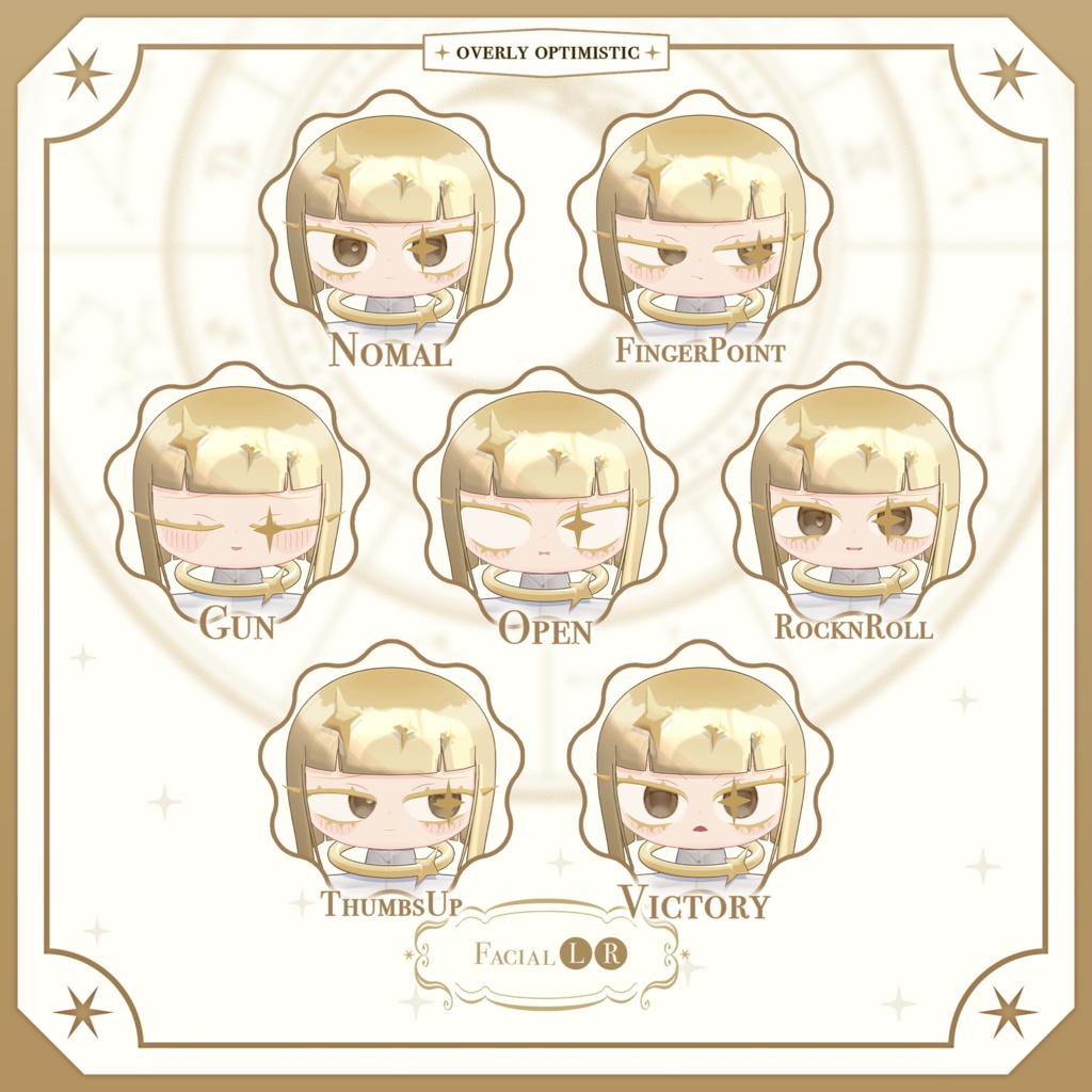 VRChat用3Dアバター『シャイニー・グロリアス/Shinie・Glorious』