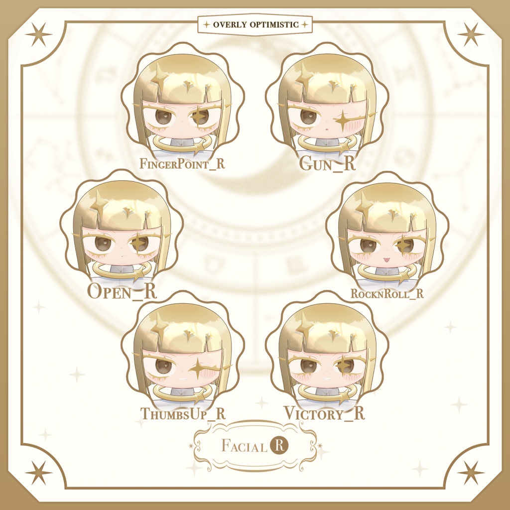 VRChat用3Dアバター『シャイニー・グロリアス/Shinie・Glorious』