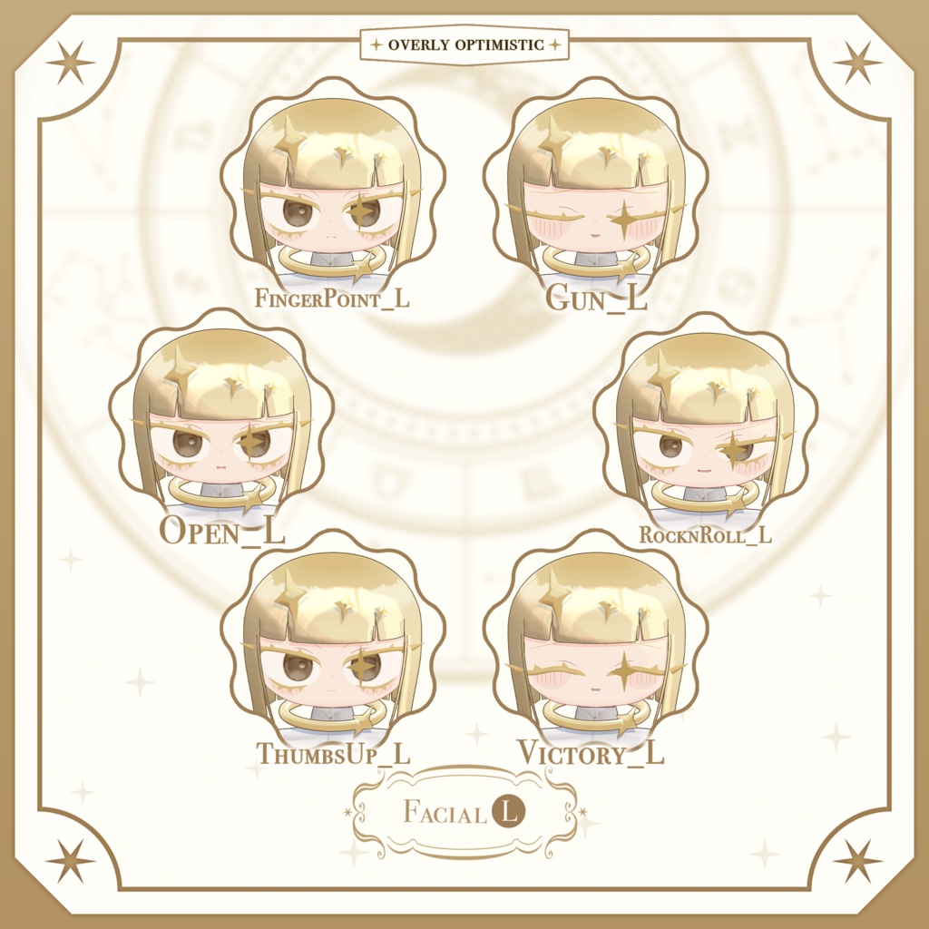 VRChat用3Dアバター『シャイニー・グロリアス/Shinie・Glorious』