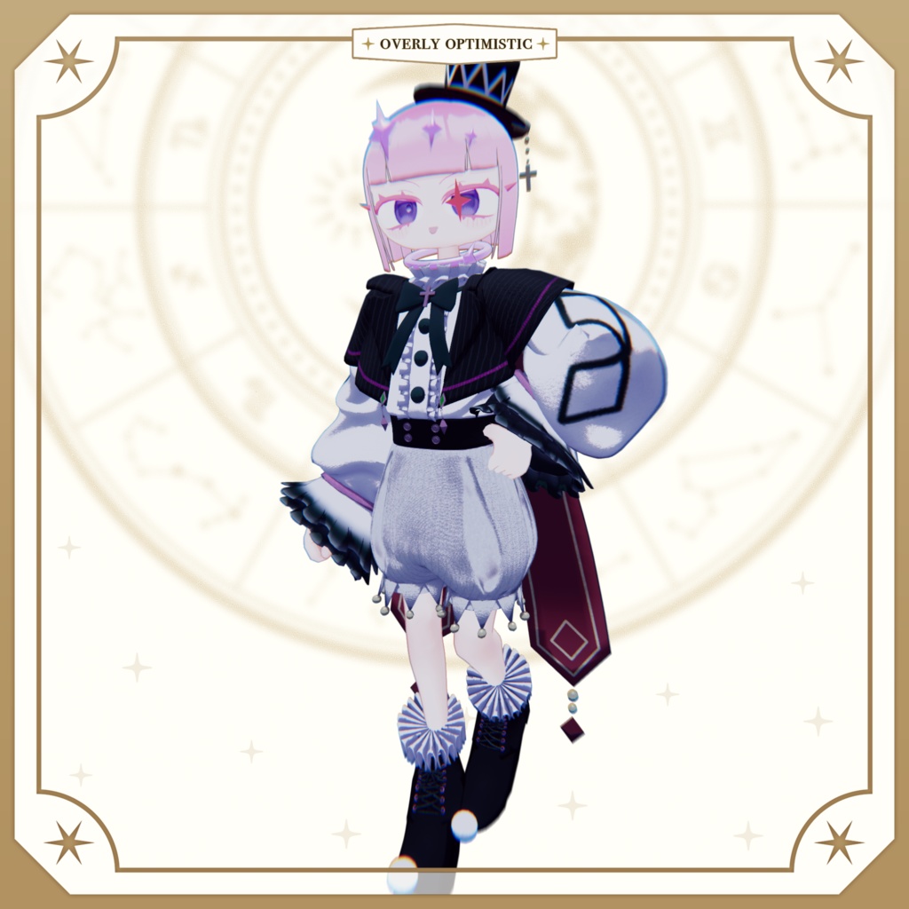 VRChat用3Dアバター『シャイニー・グロリアス/Shinie・Glorious』