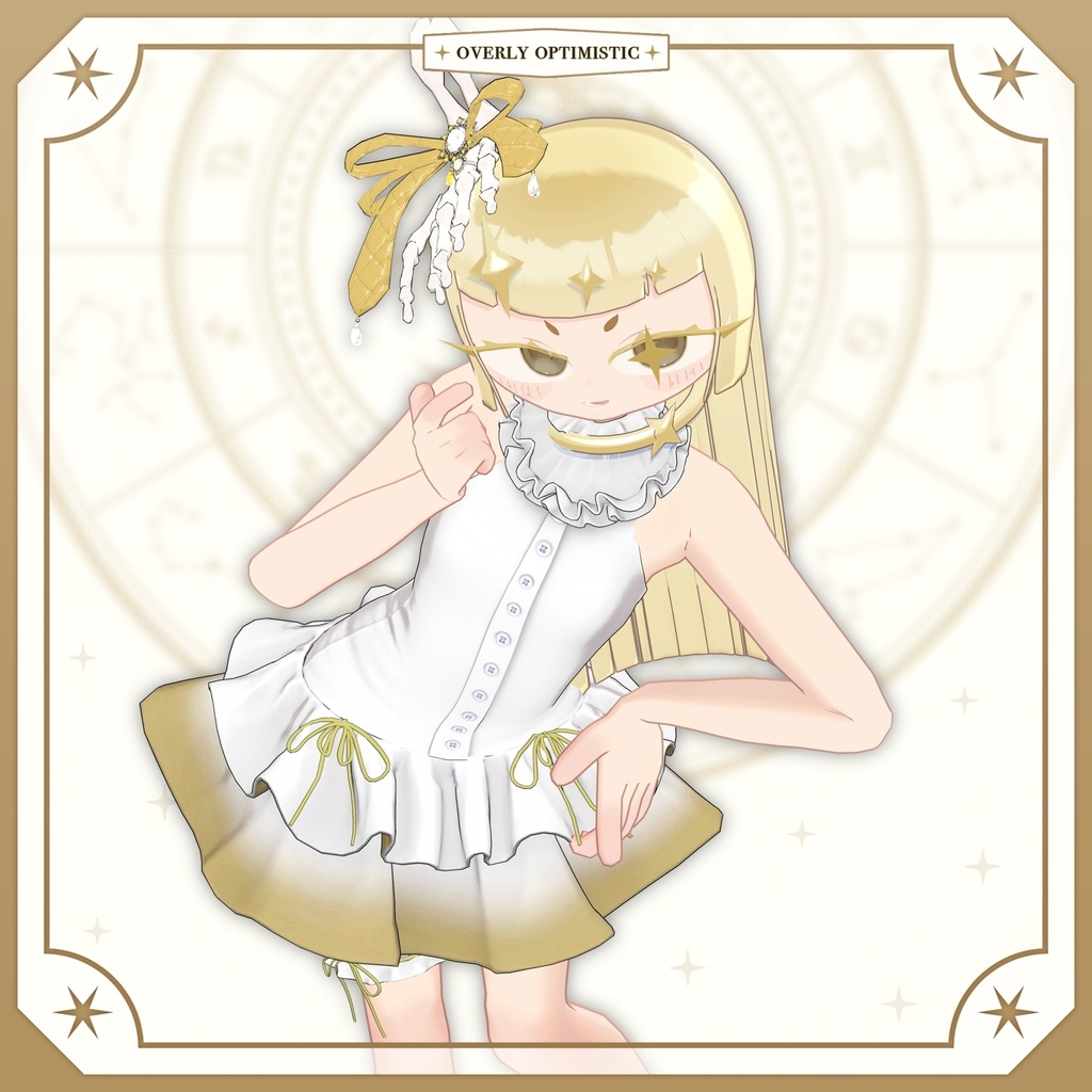 VRChat用3Dアバター『シャイニー・グロリアス/Shinie・Glorious』