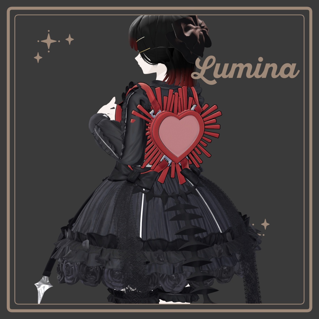 【VRC想定】ハート痛バ