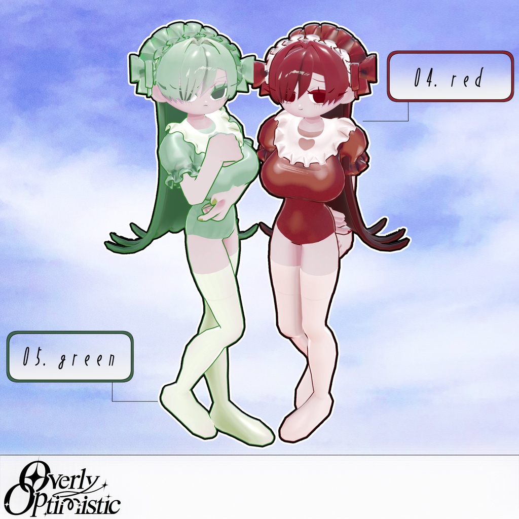 VRChat用3Dアバター『べびの/Bebino』