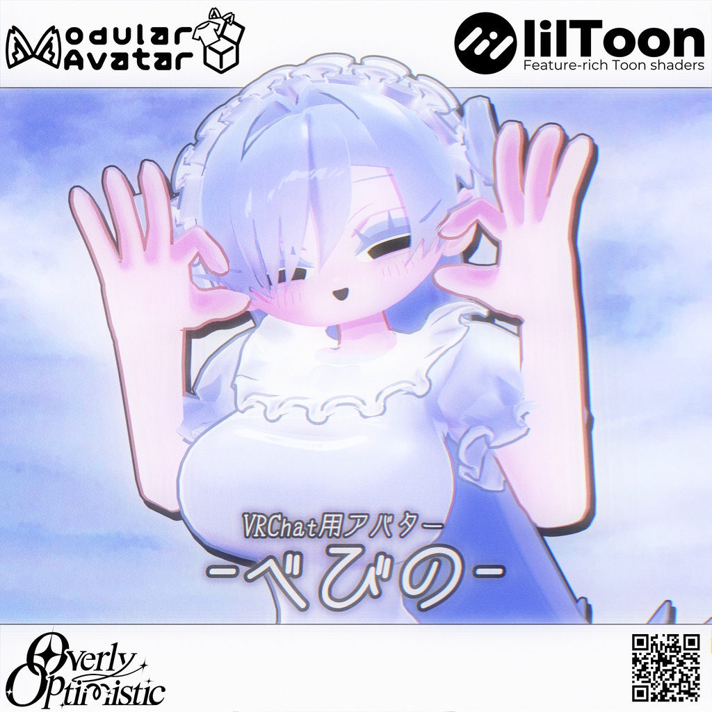VRChat用3Dアバター『べびの/Bebino』