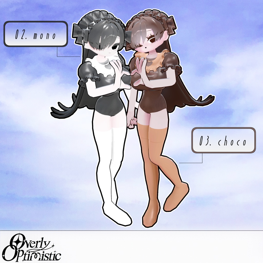 VRChat用3Dアバター『べびの/Bebino』