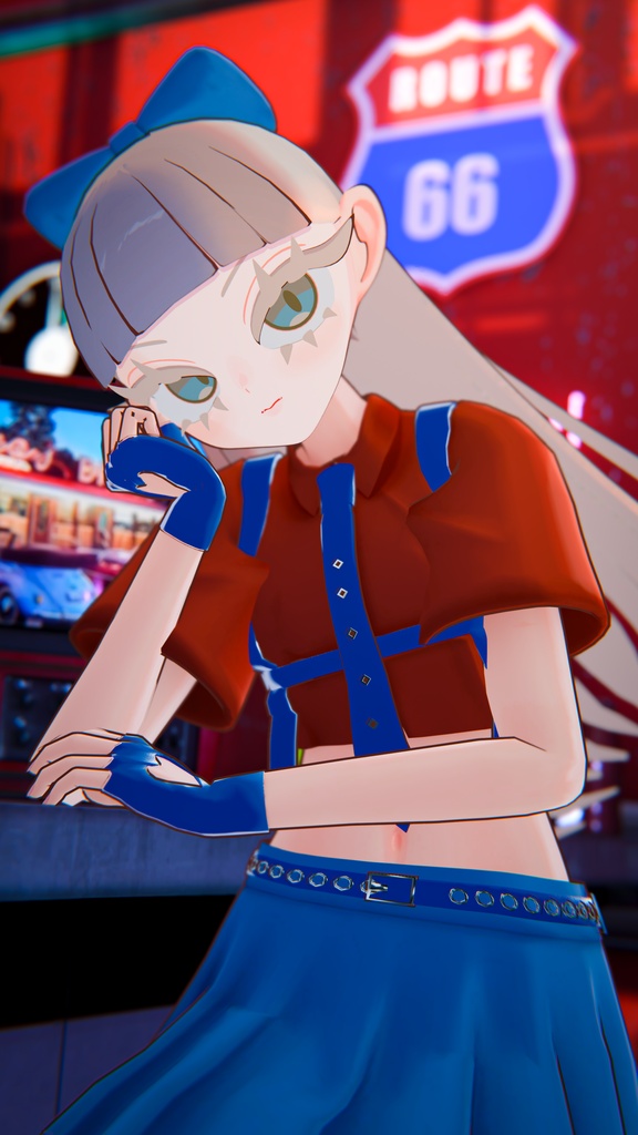 VRChat用3Dアバター『A11.ce』 #SiroinoSotai