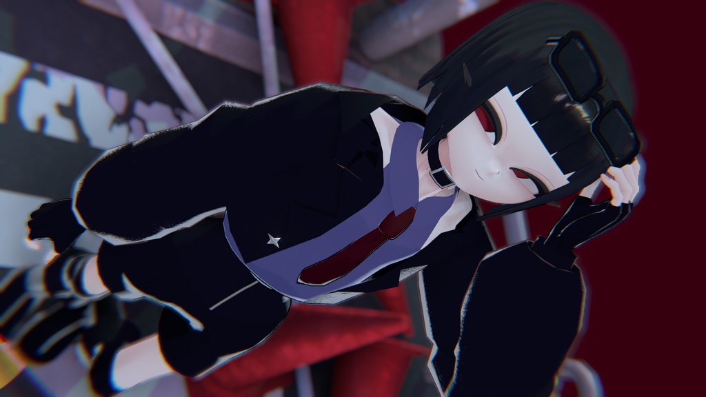 VRChat用3Dアバター『花子』