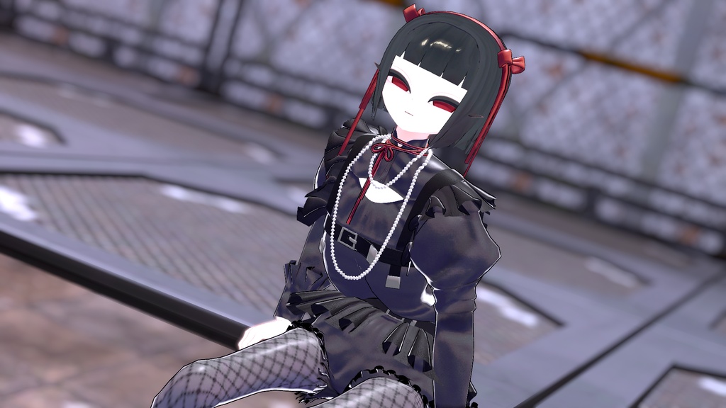 VRChat用3Dアバター『花子』
