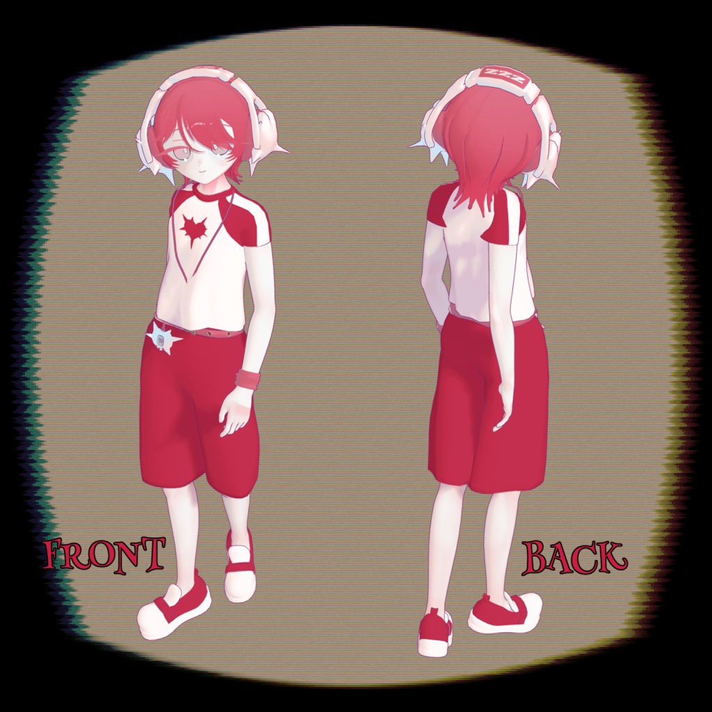 VRChat用3Dアバター『リミリオ/limirio』#Neo_body