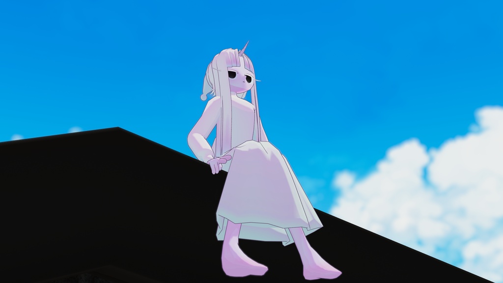 VRchat用3Dアバター『Re ユニカ・アンニュイ / Re unica・ennui』