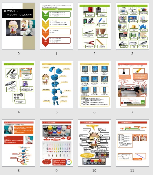 【無料データ】3Dプリンター用 Smol Ame【アメリア・ワットソン】