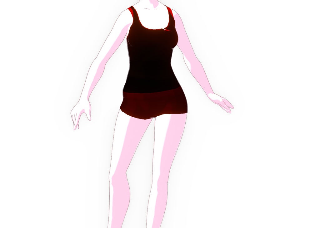 Noisy Tanktops | VROID BODYSUIT | 12 Colors