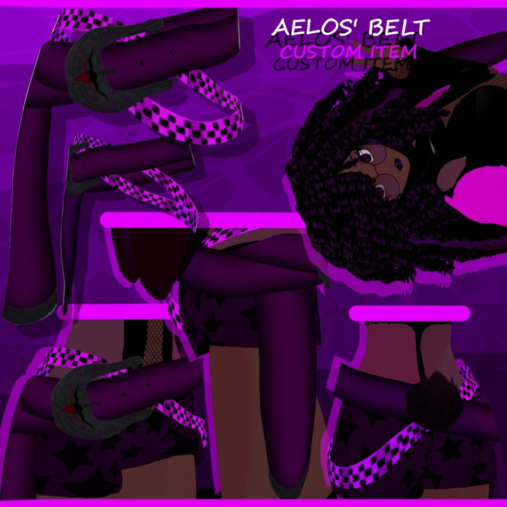 Aelos' Belt | VRoid Custom Item