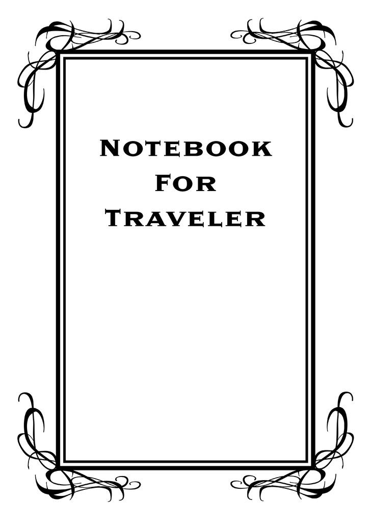 [C103新刊]Notebook For Traveler