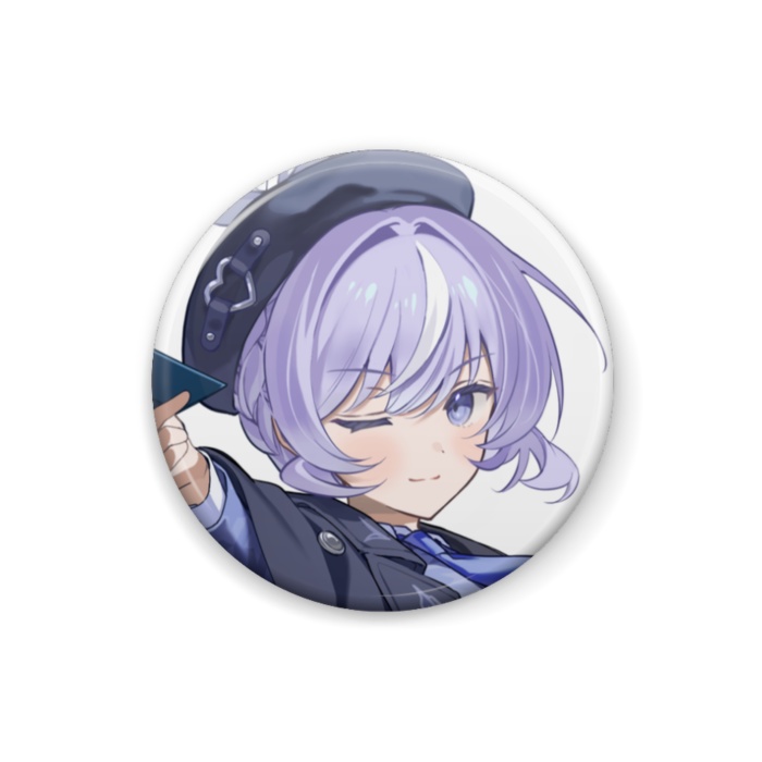 缶バッチ(怪盗ルツェルの華麗なる予告状)