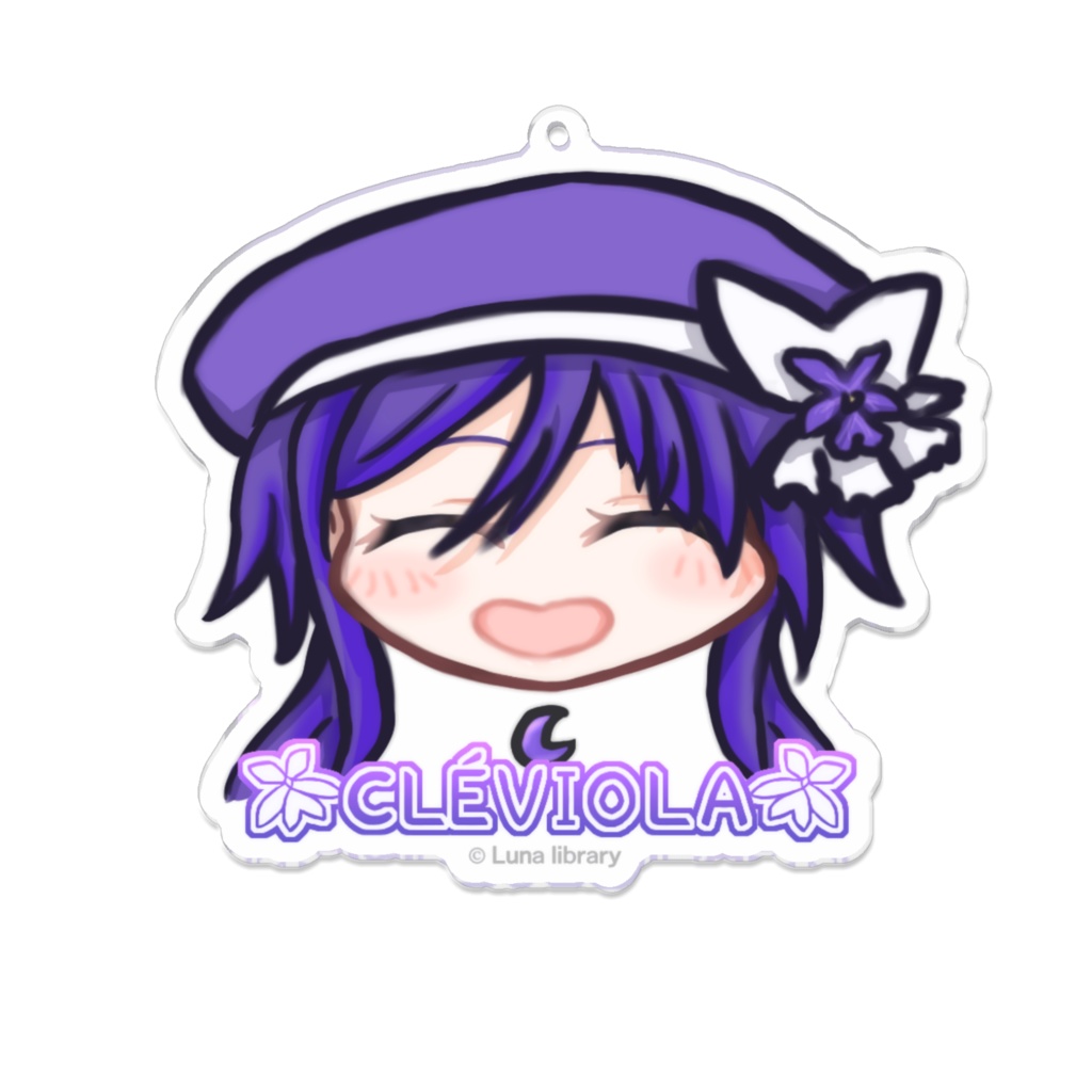 ≪ジェムチュテ≫クレヴィオラ/フェイスアップキーホルダー