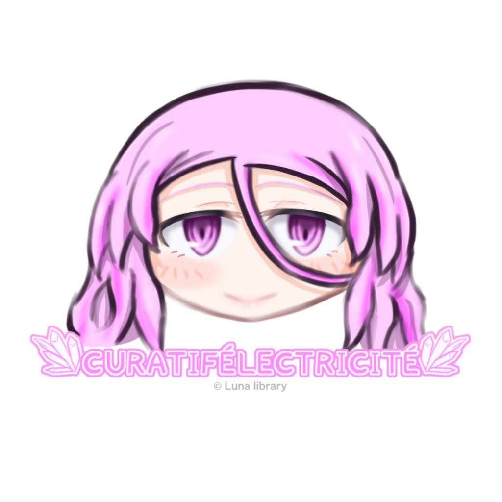 ≪ジェムチュテ≫キュラティフェレクトリシテ/フェイスアップキーホルダー