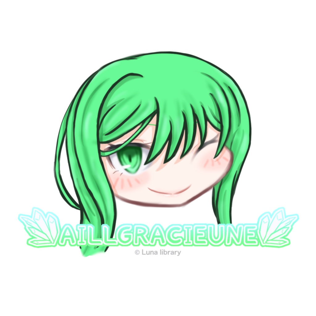 ≪ジェムチュテ≫エールグラシューヌ/フェイスアップキーホルダー