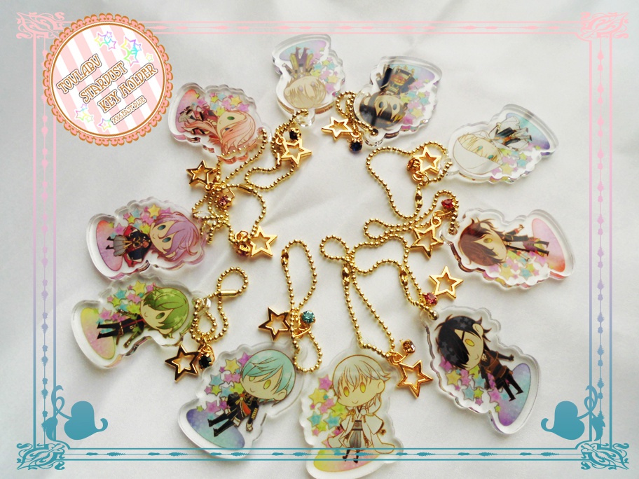 とうらぶアクリルキーホルダー